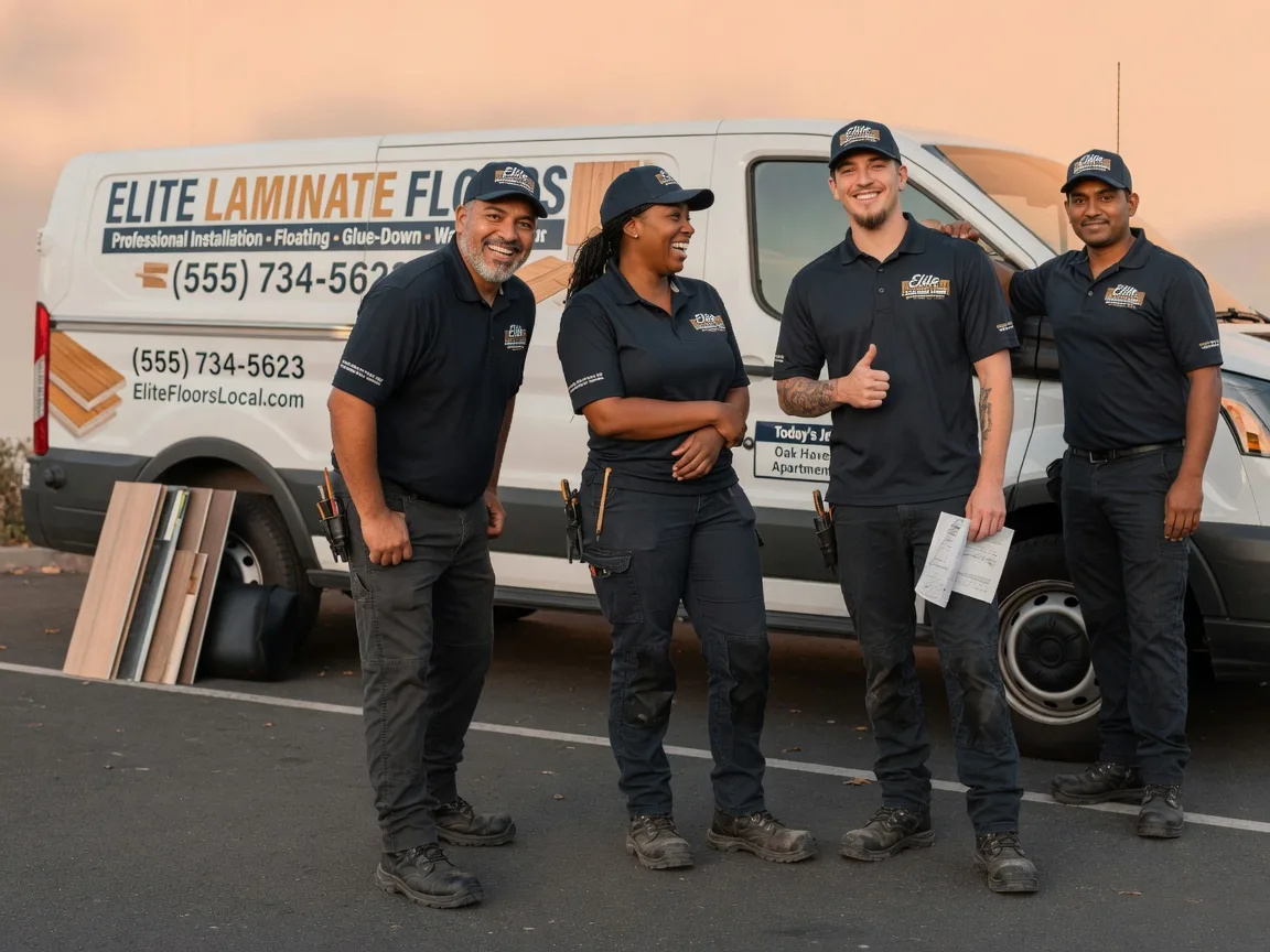 Laminate flooring installation company in Mode, IL